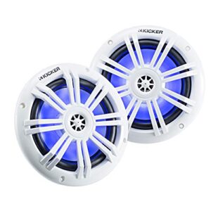 kicker 45km604wl km 6.5″ 4Ω blue led coaxial – pair