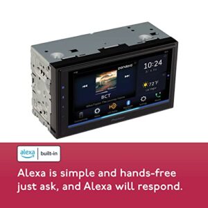 Pioneer DMH-W4660NEX 6.8” – Amazon Alexa Built-in, Android Auto, Apple CarPlay, Bluetooth - Multimedia Digital Media Receiver