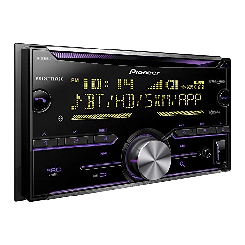 PIONEER FH-X830BHS Double Din CD Receiver with Built-in Bluetooth & HD Radio