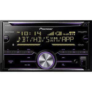 PIONEER FH-X830BHS Double Din CD Receiver with Built-in Bluetooth & HD Radio