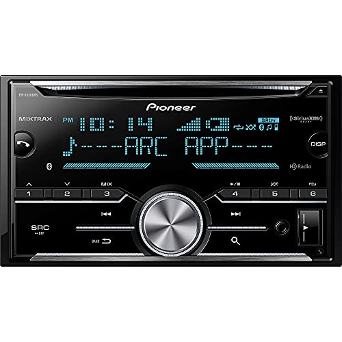 PIONEER FH-X830BHS Double Din CD Receiver with Built-in Bluetooth & HD Radio