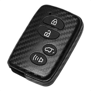 tangsen smart key fob case cover compatible with scion frs for subaru brz crosstrek forester wrx for toyota avalon camry corolla highlander prius rav4 sequoia venza 234button keyless entry remote