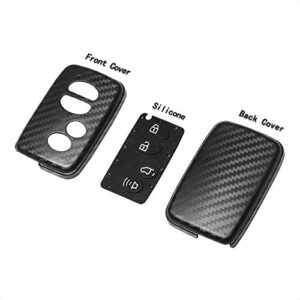 TANGSEN Smart Key Fob Case Cover Compatible with Scion FRS for Subaru BRZ CROSSTREK Forester WRX for Toyota Avalon Camry Corolla Highlander Prius RAV4 Sequoia VENZA 234Button Keyless Entry Remote