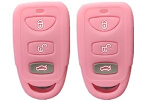 smart key fob covers case protector keyless remote holder for hyundai elantra genesis sonata kia sorento forte optima…