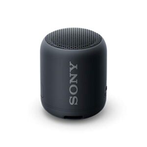 sony compact and portable waterproof wireless speaker with extra bass – black