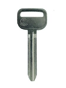 new blank uncut metal key for toyota/ scion/ pontiac tr47/ x217 (pack of 10)