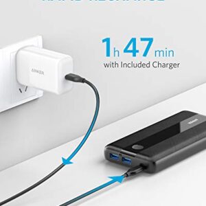 Anker Portable Charger, PowerCore III Elite 19200 60W Power Bank Bundle with 65W PD Wall Charger for USB C MacBook Air/Pro/Dell XPS, iPad Pro, iPhone 12/11/mini/Pro and More