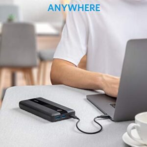 Anker Portable Charger, PowerCore III Elite 19200 60W Power Bank Bundle with 65W PD Wall Charger for USB C MacBook Air/Pro/Dell XPS, iPad Pro, iPhone 12/11/mini/Pro and More