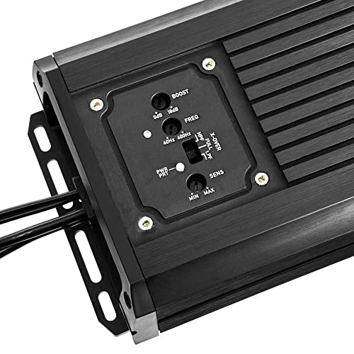 NVX MVPA2 600W Total RMS 2-Channel Bridgeable Marine-V Series Micro Class D Compact Marine/Powersports/Motorcycle Amplifier | IPX67 Waterproof Rating