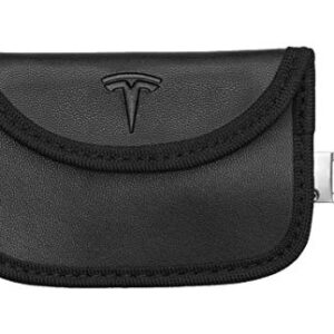 OzniumX RF Shielded Faraday Bag for Tesla Model S/X/3 - (2 Pack), Car Key Fob Protector, RFID Blocking, Anti-Theft Keyless Entry for Car Key, Anti-Spying, Anti-Tracking