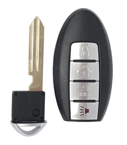 replacement key fob fit for nissan altima murano altima maxima infiniti g35 keyless entry key fob (kr55wk48903, kr55wk49622)
