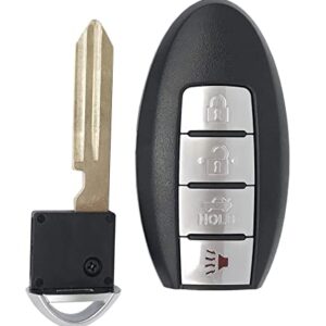 Replacement Key Fob fit for Nissan Altima Murano Altima Maxima Infiniti G35 Keyless Entry Key Fob (KR55WK48903, KR55WK49622)