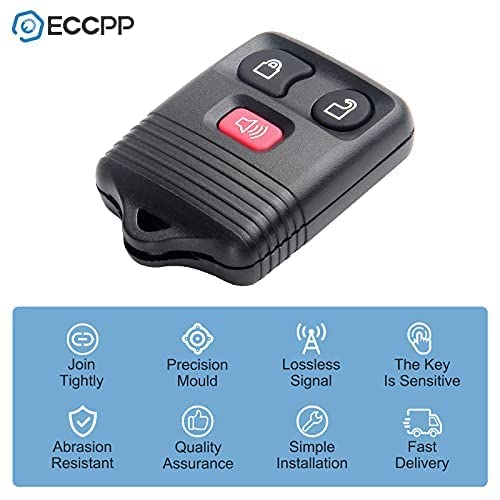 ECCPP CWTWB1U345 3 Buttons Keyless Entry Remote Key Fob Control Clicker Transmitter 98-14 Ranger Replacement for M azda for L incoln for F ord for M ercury Series CWTWB1U345 (1x)