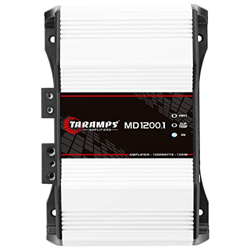Taramps MD 1200.1 1 Channel 1200 Watts Rms Car Audio Amplifier 1 Ohm