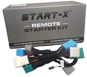 start-x remote starter for silverado & sierra 1500/2500/3500 2015-2023 || plug n play || 3 x lock to remote start || 5 minute install || usb updater included || zero wire splicing!