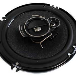 PIONEER TS-A1676R 6.5 Inch 3-Way 320 Watt Car Coaxial Stereo Speakers Four (4) Speakers Included