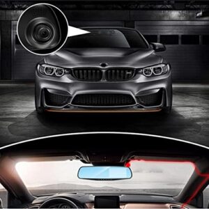 Besuso 4.3 Inch Car DVR Rearview Mirror Driving Video Recorder Lens Dash Camera 1080P IPS Front and Rear Camera Dash Cam