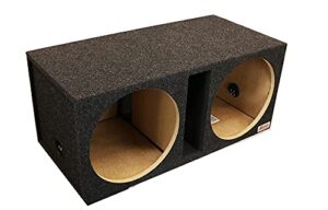 atrend 15dqv 15” dual vented subwoofer/speaker enclosure made in usa,15dqv
