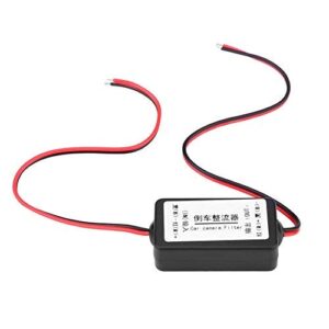 car capacitor filter rectifiers, 12v dc power relay rear view camera anti interference relay filter for most of cars