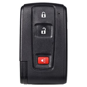 vofono compatible with 2+1 buttons toyota prius 2004-2009 keyless entry remote key fob fcc id: mozb31eg p/n: 2584a-b31eg, 89994-47061 (only for original key silver logo version not black)