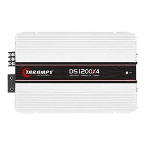 Taramp's DS 1200X4 4 Channels 1200 Watts Rms Car Audio Amplifier 2 Ohm