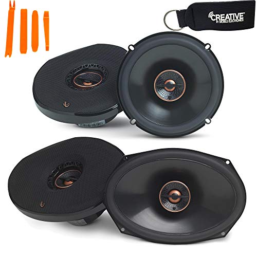 Infinity Reference - REF-6532IX 6.5" 2-Way Car Audio Speakers, and REF-9632IX 6x9 2-Way Car Audio Speakers Package