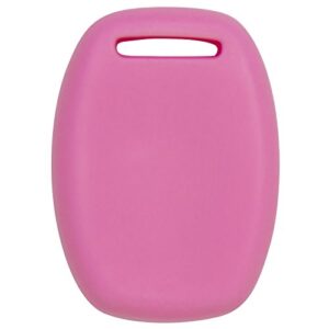 Keyless2Go Replacement for Silicone Cover Protective Case for 4 Button Remote Keys KR55WK49308 MLBHLIK-1T OUCG8D-380H-A (1 Pack) - Pink