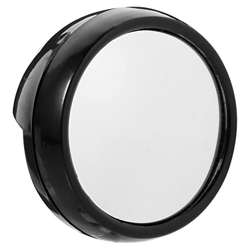 ULTECHNOVO Computer Rear- View Mirror Clip- On Rear View Magnifying Mirror Security Mirror for for PC Monitors Personal Safety Security Black