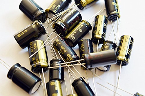 Replacement for 6 pcs Panasonic FM Series Capacitors 25V 1000uf Low Impedance