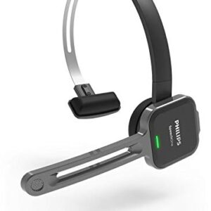 Philips SpeechOne Wireless Dictation Headset with Docking Station, Status Light and Remote Control