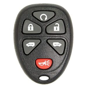 keyless2go replacement for remote keyless entry car key fob gm vehicles kobgt04a 15114376