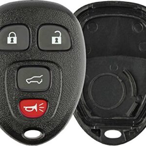 KeylessOption Just the Case Keyless Entry Remote Key Fob Shell