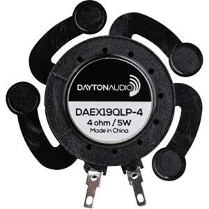 Dayton Audio DAEX19QLP-4 Quad Feet Low Profile 19mm Exciter 5W 4 Ohm