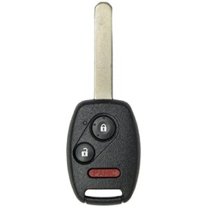 keyless2go replacement for keyless entry remote key for 3 button oucg8d-380h-a and 35111-shj-305 (1 pack)