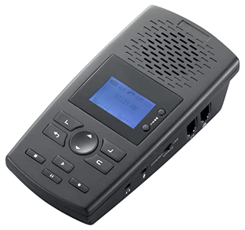 TR600 Landline Phone Call Recorder for Analog/IP/Digital Lines, Automatic Telephone Recording Device - 16GB