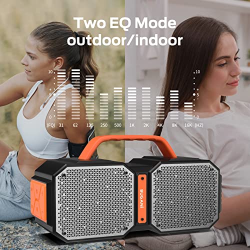 BUGANI Bluetooth Speaker, M83 Waterproof Portable Speaker, 24 Hours Play Time, Charge Your Phone, Super Power, Suitable for Family Party and Outdoor Travel, Outdoor Speaker