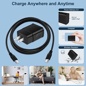 Android Charger Super Fast Charging Samsung Charger for Samsung Galaxy S23/S23 Ultra/S23+/S22 Ultra/S21 FE/S20/A14/A04S/Z Flip 4/Z Fold 4/A53 5G/A13/A03S/A23/A32,25W USB C Fast Wall Charger+6ft Cable