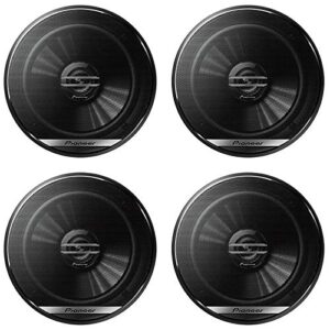 4 x pioneer ts-g1620f 6.5-inch 2-way car audio coaxial speakers 6-1/2″ with discountcentralonline 25ft speakers wire