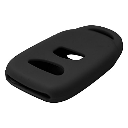 Keyless2Go Replacement for 2 New Silicone Cover Protective Case for Select Remote Key Fobs PINHA-T036 - Black