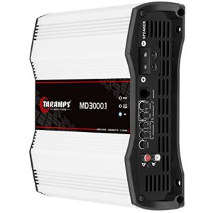Taramp's MD 3000.1 1 Channel 3000 Watts Rms Car Audio Amplifier 2 Ohm