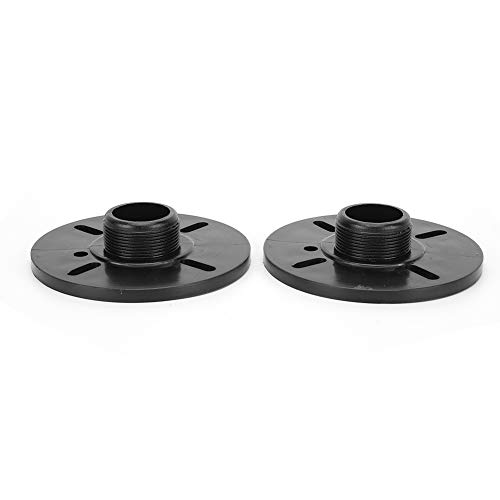 fosa1 2pcs Tweeter Horn Adapter ABS Long Distance Hole Treble Head Adapter Tweeter Speaker Drive Head External Thread for Connection of Treble Drive Head and Horn Above Stage Voice Box