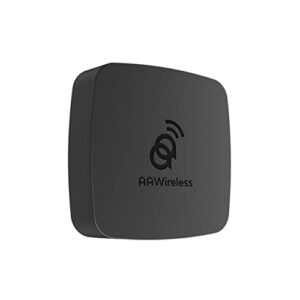 AAWireless 2022 - Wireless Android Auto Dongle - Connects Automatically to Android Auto - Easy Plug and Play Setup - Free Companion App