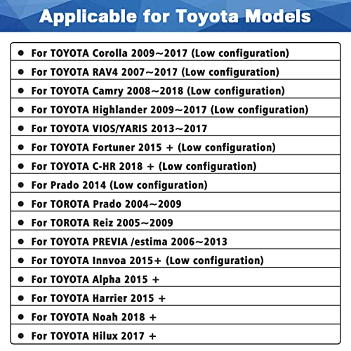 for Toyota Radio Wiring Harness Adapter - Android Car Stereo Radio Wiring Harness with CANBUS USB SWC Reversing Input