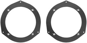 exact fit speaker adapter spacer rings for select acura, fits ford, fits honda, and mazda vehicles – 5″ cutout – sak056_5-1 pair