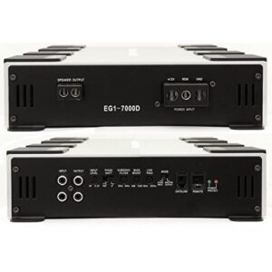 EG1-7000D - Power Acoustik Monoblock 7,000W Max Full Range Amplifier