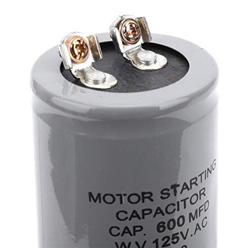 600MFD Motor Starting Capacitor 43x102mm Round Running Capacitor for Electric Motor and Fan, CD60 125VAC