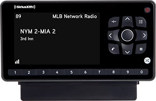 SiriusXM Onyx EZR Satellite Radio with Vehicle Kit, Easy to Install, Enjoy SiriusXM in Your Car and Beyond with This Dock and Play Radio for as Low as $5/month + $60 Service Card with Activation