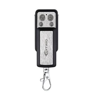 ditrio 1pcs key fob chain remote m12r accessories fcr-04