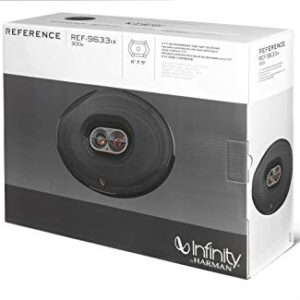 Infinity Reference REF-9633IX 6x9 3-Way Coaxial Speakers (300 WATTS 100 RMS)