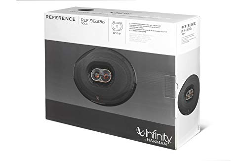 Infinity Reference REF-9633IX 6x9 3-Way Coaxial Speakers (300 WATTS 100 RMS)